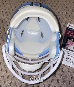 Casque mini dédicacé par Lawrence Taylor, autographe JSA UNC Football Tar Heels Lt