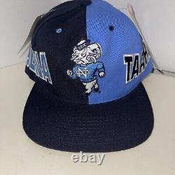 Casquette Vintage NWT des Tar Heels de Caroline du Nord, American Needle Snapback UNC MM39