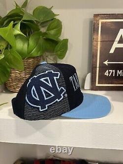 Casquette snapback noire de dôme laser Sports Specialties Vtg Unc Carolina Tarheels