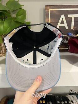 Casquette snapback noire de dôme laser Sports Specialties Vtg Unc Carolina Tarheels