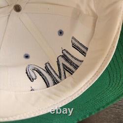 Casquette snapback vintage UNC North Carolina TarHeels à gros logo rare brodé