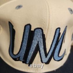 Casquette snapback vintage UNC North Carolina TarHeels à gros logo rare brodé