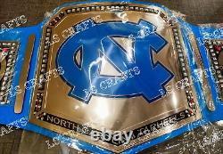 Ceinture de championnat national North Carolina Tarheels taille adulte en laiton de 2 mm