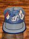 Chapeau De Sport Vintage Rare North Carolina Unc Tarheels à Deux Bandes Snapback Fabriqué Aux États-unis
