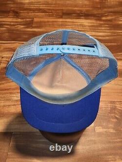 Chapeau de sport vintage RARE North Carolina UNC Tarheels à deux bandes Snapback fabriqué aux États-Unis