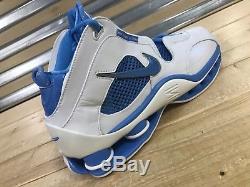 Chaussures De Sport Nike Shox Elite Unc 2004 White University Blue Sz 11.5 (309182-143)