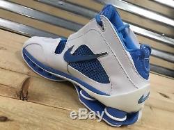 Chaussures De Sport Nike Shox Elite Unc 2004 White University Blue Sz 11.5 (309182-143)