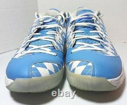 Chaussures NIKE iD Jordan CP3 VIII 'UNC Tar Heels Cliff Paul Argyle' pour hommes, taille US 13