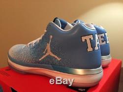 Chaussures Nike Air Jordan 31 XXXI Low Unc Tar Caroline Du Nord 897564-407 Sz 9