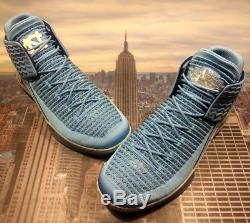 Chaussures Nike Air Jordan XXXII 32 Unc Caroline Du Nord Taille 14 14 Aa1253 406 Nouveau