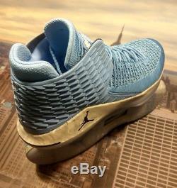 Chaussures Nike Air Jordan XXXII 32 Unc Caroline Du Nord Taille 14 14 Aa1253 406 Nouveau