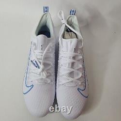 Chaussures à crampons Nike Alpha Huarache 7 Pro Low UNC Tar Heels taille 12.5 neuves BV0862-104