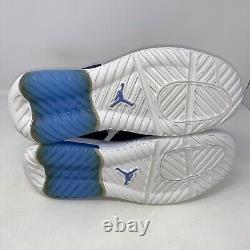 Chaussures blanches Air Jordan Max 200 UNC Tar Heels PE, taille 12 BNIB CZ4947-144