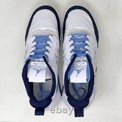 Chaussures blanches Air Jordan Max 200 UNC Tar Heels PE, taille 12 BNIB CZ4947-144