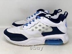Chaussures de sport blanches Air Jordan Max 200 UNC Tar Heels PE, taille 11.5 BNIB CZ4947-144