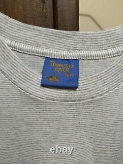 Chemise à rayures vintage des Tar Heels de la Caroline du Nord ? L UNC 1995, aussi cool qu'une talon