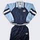 Costume De Piste Vintage Des Tar Heels De La Caroline Du Nord Des Années 90 De La Marque Chalk Line De L'université De L'unc