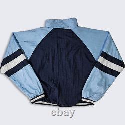 Costume de piste vintage des Tar Heels de la Caroline du Nord des années 90 de la marque Chalk Line de l'université de l'UNC