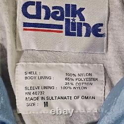 Costume de piste vintage des Tar Heels de la Caroline du Nord des années 90 de la marque Chalk Line de l'université de l'UNC