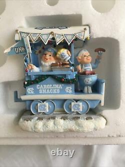 Danbury Mint Unc Tar Heels Christmas Express Train Boxed Ncaa Chapel Hill Holida