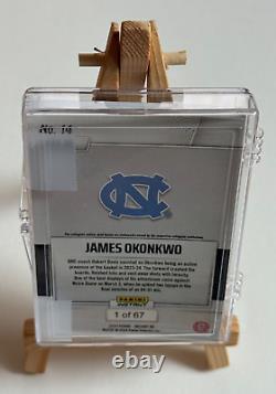Ensemble d'équipe Panini 2024 RJ DAVIS de l'Université de Caroline du Nord UNC Tarheels 2023