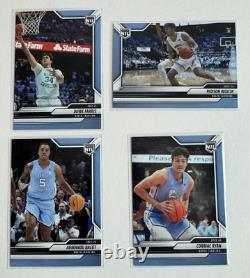 Ensemble d'équipe Panini 2024 RJ DAVIS de l'Université de Caroline du Nord UNC Tarheels 2023