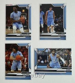 Ensemble d'équipe Panini 2024 RJ DAVIS de l'Université de Caroline du Nord UNC Tarheels 2023