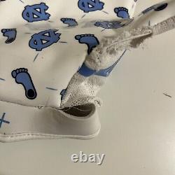 Gants de football Nike Jordan UNC Tarheels Superbad 6.0 de taille XL émis par l'équipe