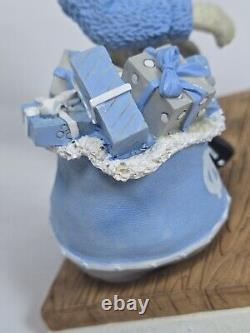 HTF Vtg UNC Université de Caroline du Nord Tar Heels Ramses Mascotte Support de Bas