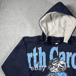 Hoodie North Carolina Tar Heels Homme XL Sweatshirt Rameses Vintage RARE