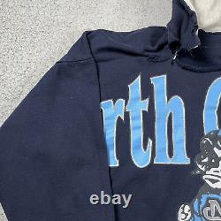 Hoodie North Carolina Tar Heels Homme XL Sweatshirt Rameses Vintage RARE