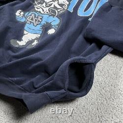 Hoodie North Carolina Tar Heels Homme XL Sweatshirt Rameses Vintage RARE