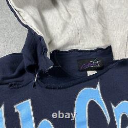 Hoodie North Carolina Tar Heels Homme XL Sweatshirt Rameses Vintage RARE