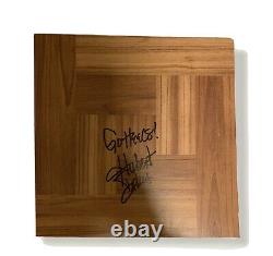 Hubert Davis A Signé Autographied Floorboard Unc North Carolina Tar Heels Hot