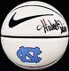 Hubert Davis A Signé Nike North Carolina Tar Heels Logo Basketball Psa/dna Unc