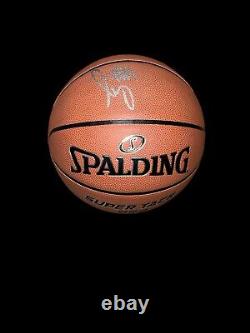 Ian Jackson Ball de Basket Signé Garde North Carolina Tar Heels Unc NBA Draft Bas