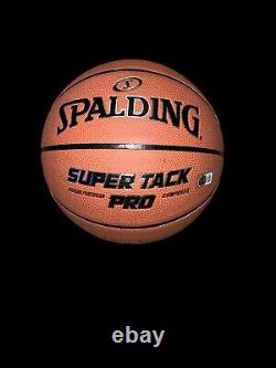 Ian Jackson Ball de Basket Signé Garde North Carolina Tar Heels Unc NBA Draft Bas