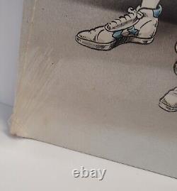 Impression de basket-ball Dodson de Caroline du Nord vintage 1982 Jordan Dean Smith UNC 11x14