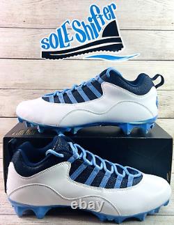 Jordan 10 Vapor Carbon Low Unc Tar Heels Pe Dc1149-144 Taille 11 Neuf dans sa boîte sans couvercle