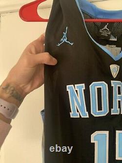 Jordan Unc Caroline Du Nord Tar Talons Vince Carter #15 Basketball Jersey Taille L