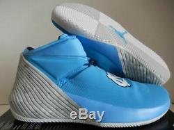 Jordanie Pourquoi Pas Zero0.1 Unc Caroline Du Nord. Tarheels Université Chaussures Bleu Taille 17