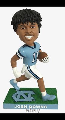 Josh Downs Carolina du Nord UNC Tarheels Football Bobblehead Indianapolis Colts