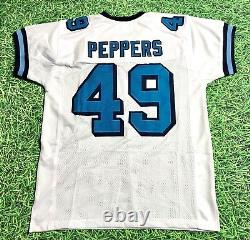 Julius Peppers Custom North Carolina Tar Heels White Jersey Unc Panthers