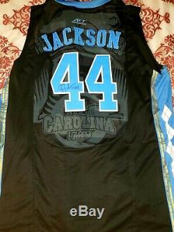 Justin Jackson Maillot Unc Tarheels Signé Taille XL In Person Withcoa
