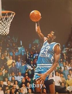 MICHAEL JORDAN UNC TARHEELS - Photo 8x10 signée avec certificat d'authenticité