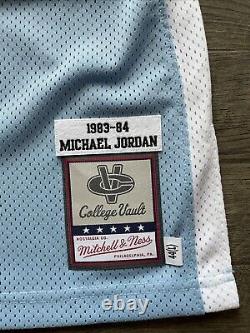 Maillot Authentic Mitchell and Ness North Carolina UNC Tar Heels Michael Jordan L
