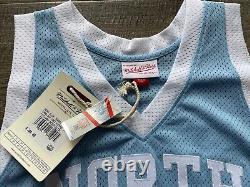 Maillot Authentic Mitchell and Ness North Carolina UNC Tar Heels Michael Jordan L
