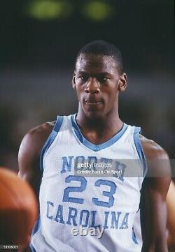 Maillot Michael Jordan Mitchell & Ness 83 84 Tar Heels authentique à 100% taille 44 L