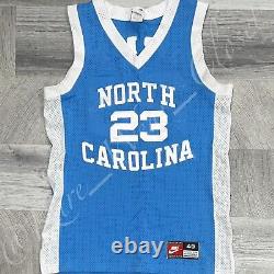 Maillot NBA NCAA UNC North Carolina Tar Heels Nike Authentique Taille 40 Michael Jordan