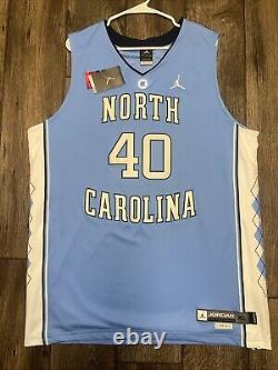 Maillot NBA UNC Tar Heels signé par Harrison Barnes, autographe, North Carolina NCAA
